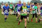 Womens 35+ and Mens 65+ 2023 NEMAA Cross Country, Croft Circuit, North Yorkshire. Photo: David T. Hewitson/Sports for All Pics